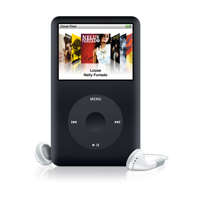 Apple iPod Classic 7th Generation Silver (160 GB ) MC293LL/A